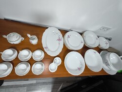 Moritz Zdekauer porcelán tányérkészlet és kávéskészlet