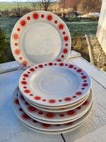 Alföldi porcelán_Centrum Varia napocskás vegyes tányérszett