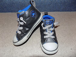 Valódi bőr, eredeti Converse magasszárú cipő, 23-as