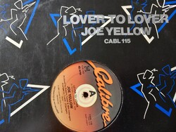 Joe Yellow. - LOVER TO LOVER 12' MAXI SINGLE. /Italo Disco 1983