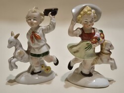 Lippelsdorfi porcelán figurák (német)