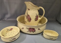 Antik 4 részes Zsolnay mosdószett