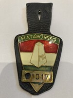 Határőr szolgálati jelvény eredeti hatástalanított