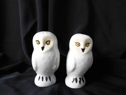 Hóbagoly asztali fűszerszórók - só, bors