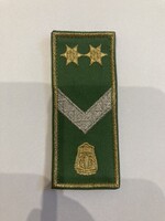 Határőr törzszászlós tépőzáras rendfokozat