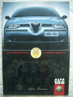 Alfa Romeo 156 gyári prospektus magyar
