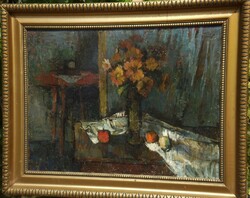 (N) Vásárhelyi Kovács Tibor (1924-1997) : Csendélet