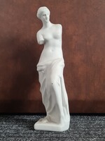 Aprhodite Miloi Vénusz torzó nő akt szerelem termékenység istennő vintage enteriőr kőporcelán szobor