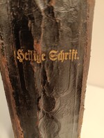 Gót betűkkel Német nyelvű Biblia 1859