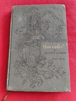Henryk Sienkiewicz: Quo vadis? antik német nyelvű könyv