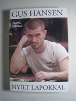 Gus Hansen Nyílt lapokkal könyv