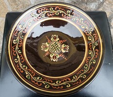 Nagyméretű Vásárhelyi kerámia tányér