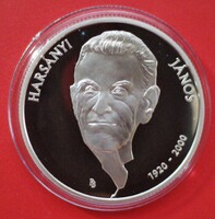 2020 évi 10.000 Forint tükörveret UNC. Harsányi János. 1 uncia 925% ezüst.