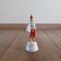 Antik Herendi porcelán Hadik huszár