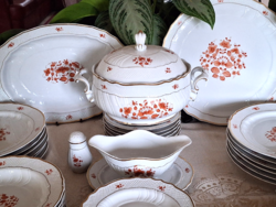 Hollóházi scarbantia 12 személyes étkészlet