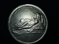 FESTETT RÉZÉRME GOYA :MAJA DESNUDA - Leonardo da Vinci - MONA LISA”a képek szerint