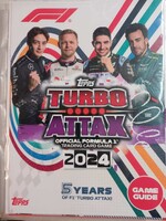 F1 Topps Turbo Attax 2024 Forma 1 komplett alapgyűjtemény.