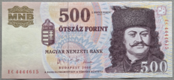 500 forint 2006 EC, UNC 56-os emlékkiadás.