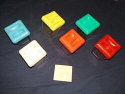 1970-s évek konyhai KULTUSZ KÖTELEZŐ TÁRGY VOLT fűszertartó sor BARANYA MEGYE HÁZIIPARI SZÖVETKEZET