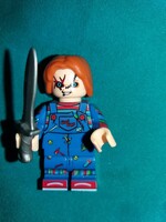 MINŐSÉGI LEGO kompatibilis bootleg HORROR KARAKTER - CHUCKY-GYEREKJÁTÉK- játék figura képek szerint