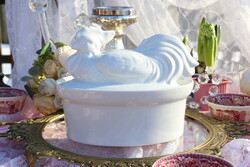 Kakas   pástétom, tárolóedény