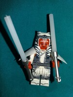 MINŐSÉGI LEGO kompatibilis bootleg STAR WARS -ASHOKA TANO JEDI játék figura a képek szerint