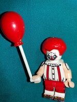 MINŐSÉGI LEGO kompatibilis bootleg HORROR KARAKTER-PENNYWISE, BOHÓC- AZ - játék figura képek szerint