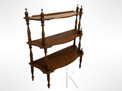 Antik polcos etager állvány