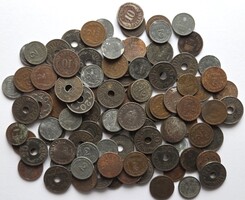 100 db Magyar Fillér.