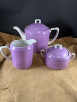 Gyönyörű lila színekben pompázó extra teás szett