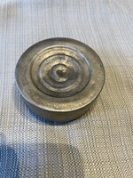 Antik összecsukható fém pohár