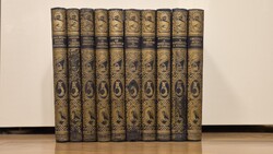 10 kötet a Világjárók - Utazások és kalandok sorozatból (nem teljes sorozat)