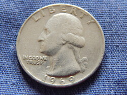 USA Washington Quarter (25 Cents) 1969