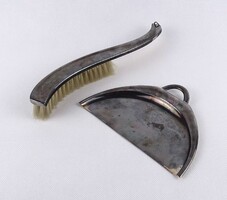 1Y832 Antik ezüstözött WMF morzsaseprű és morzsalapát