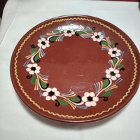 Vásárhelyi kerámia fali tányér