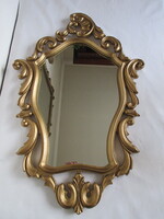 RÉGI, NAGY MÉRETŰ, BAROKK STÍLUSÚ FLORENTIN  FALI TÜKÖR. ALKUKÉPES!