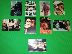 Vintage MAGYAR STAR WARS KVARTETT LAPJAI 9 DARAB EGYBE szép állapotban a képek szerint