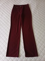 Újszerű Gucci meggypiros elegáns nadrág XS/S-es