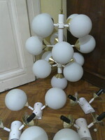 Szarvasi Szputnyik 13 égős csillár + 4 db. kétégős falikar