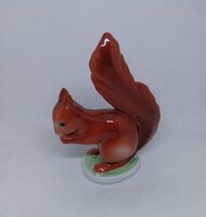 Hollóházi porcelán mókus!