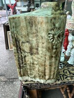 Zsolnay pirogránit padlóváza . Fürtös György