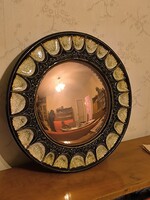 Végvári Gyula kerámia tükör