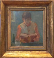 Berény Róbert (1887-1953) : Olvasó fiú
