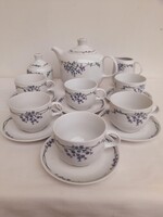 Alföldi nefelejcs mintás porcelán teás készlet