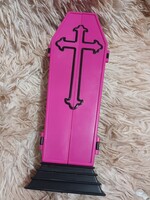 Eredeti ritka Monster High Coffin Locker koporsó tároló szekrény
