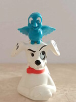 101 kiskutya Dalmatára szállt kis madár McDonald's Happy Meal játék figura 1996 évi Mc Donald's figu