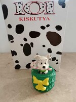 101 kis Dalmata kutya a karácsonyi díszben McDonald's Happy Meal játék figura 1996