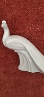 Vintage Drasche Porcelán Páva Figura ! Tökéletes Jelzett