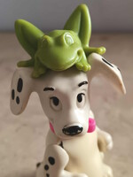 101 kis Dalmata kutya békával a fején McDonald's Happy Meal játék figura 1996