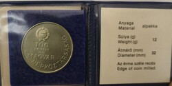 Széchenyi István Hitel - Világ - Stádium 100 Forint 1983.